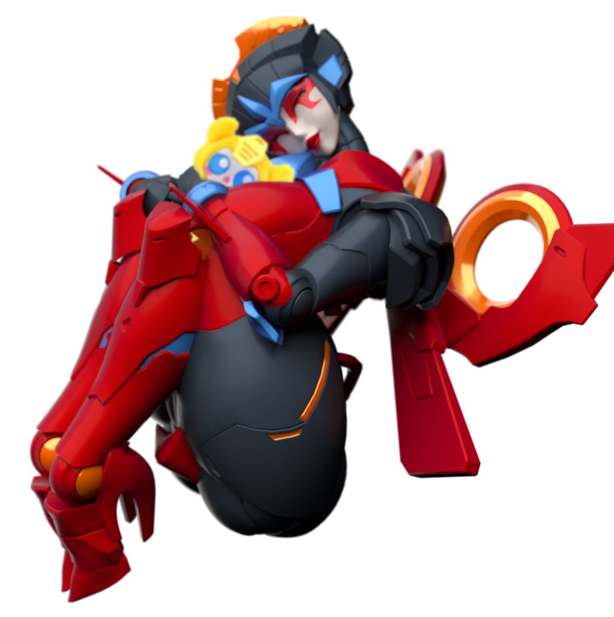 UPerson38388's tweet photo. I think Windblade Loves her Plushie ( Also I think Chromia is a little bit too happy about what she founded )
Models from @TRAWERT1 (love them and I wish I can find more models )
#Transformers #Windblade #Blender #Chromia https://t.co/OAggBu79p7