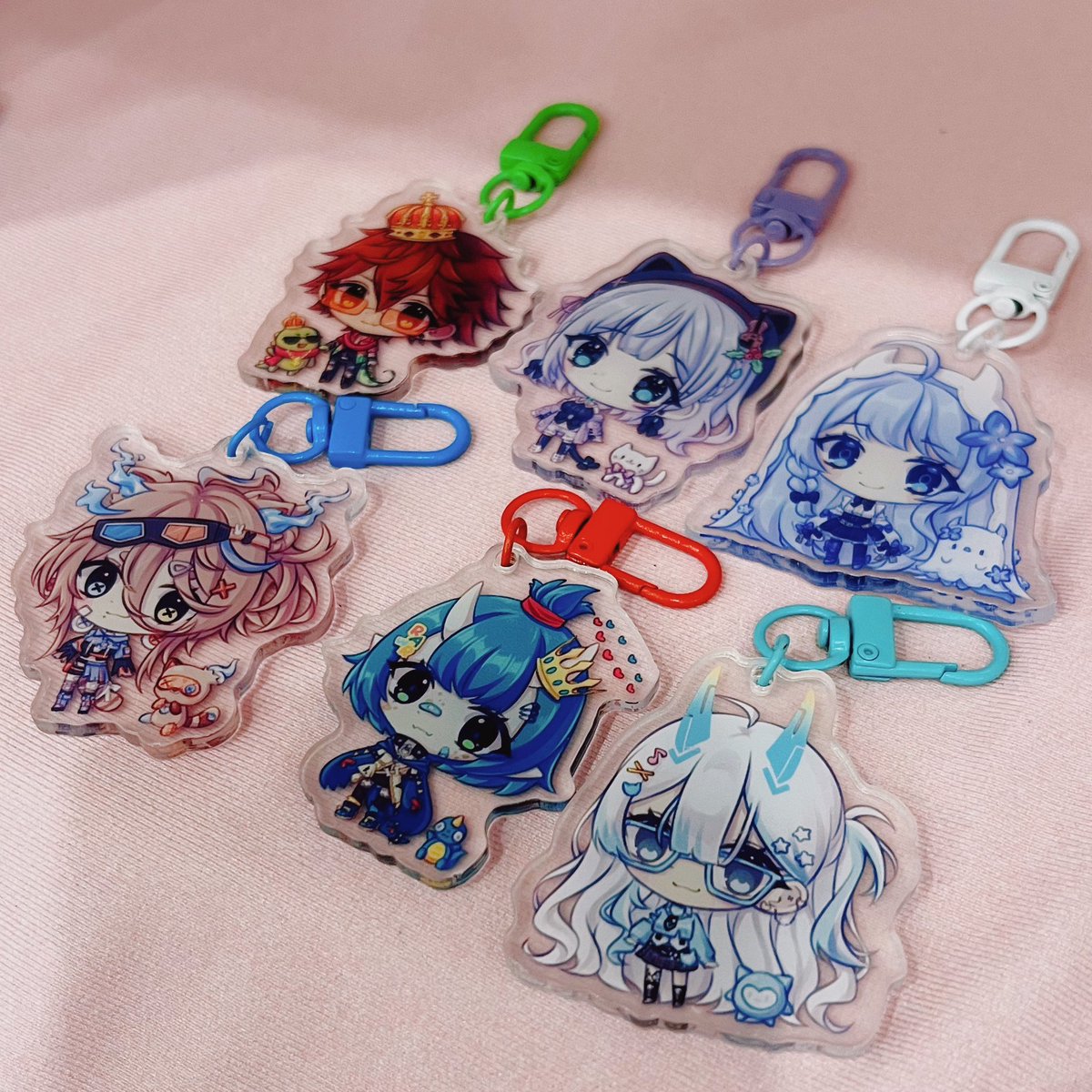 genieart_'s tweet photo. Kinda late to post this but I made new charms for MO’shi!
Come tomorrow if you missed them~
I have stickers of most of them too ☺️ https://t.co/DwLiZv52L8