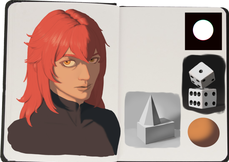 Doppelganger613's tweet photo. Stuff I did 1/2 months ago, trying to get more comfortable with my process, colors, values, etc. https://t.co/f3dhgX8uww