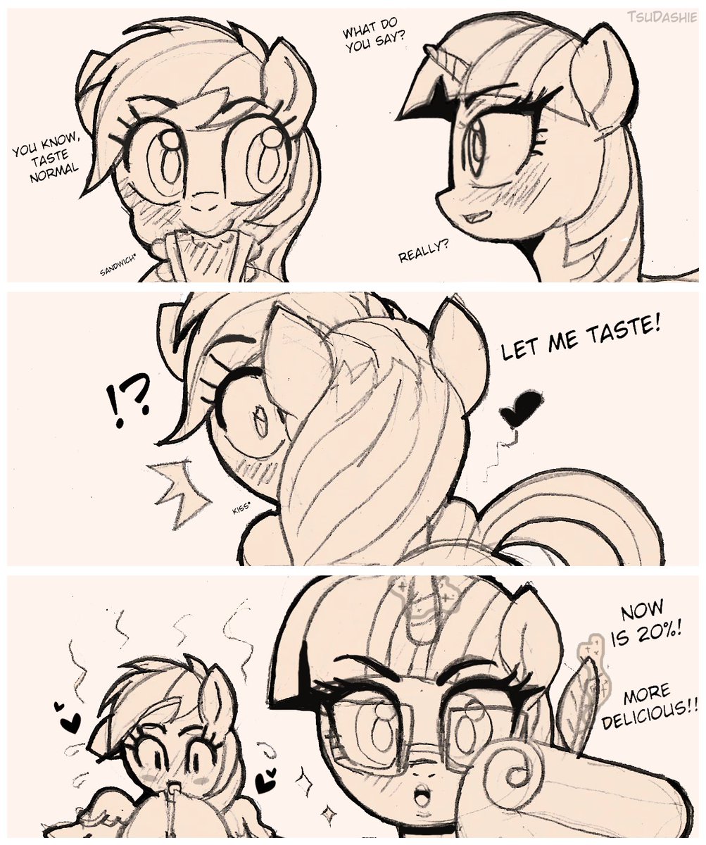 tsudashx's tweet photo. 20% more delicious!
#mlp #rainbowdash #twilightsparkle https://t.co/m0GOqnhclz