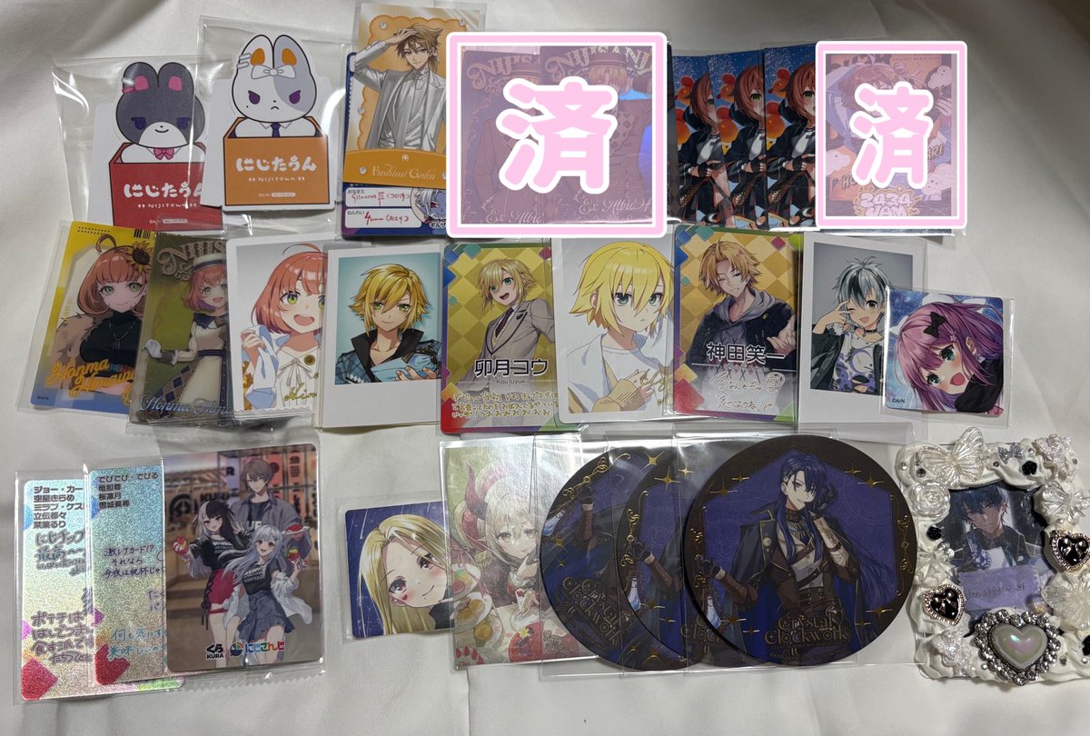doma569743's tweet photo. [交換]にじさんじ ノスタルジアコレクション2026 Another style チェキ コレクションカード

求 画像1~2
譲 画像3~6

⟡郵送のみ
⟡フェスコレカ・特典類は比率違い可能

異種のため難しいと思いますが、条件合う方いらっしゃいましたらお気軽にお声かけください🙇‍♀️ https://t.co/hNHge5TcVQ