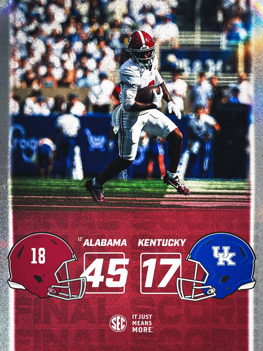 SEC's tweet photo. STORMED BACK 😤

@AlabamaFTBL x #ItJustMeansMore https://t.co/X39NVTtpdA