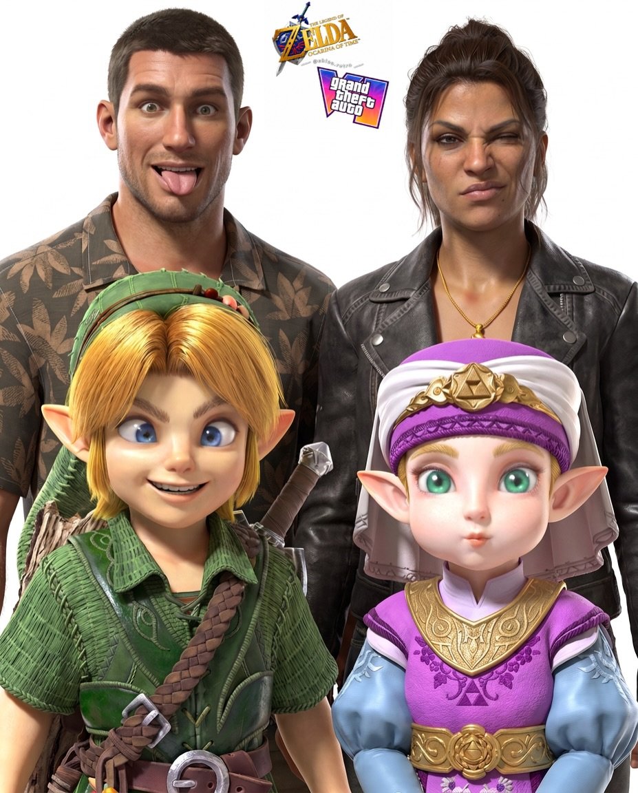 JudysLullaby's tweet photo. Noviembre va a ser legendario. ⚔️🔥
Dos leyendas. Dos mundos. Un mes inolvidable.
Zelda: Ocarina of Time y GTA VI — Noviembre va a pegar con todo. 👀

#Zelda #OcarinaOfTime #GTAVI #Nintendo #rockstargames https://t.co/eLE2Jr1Kw1
