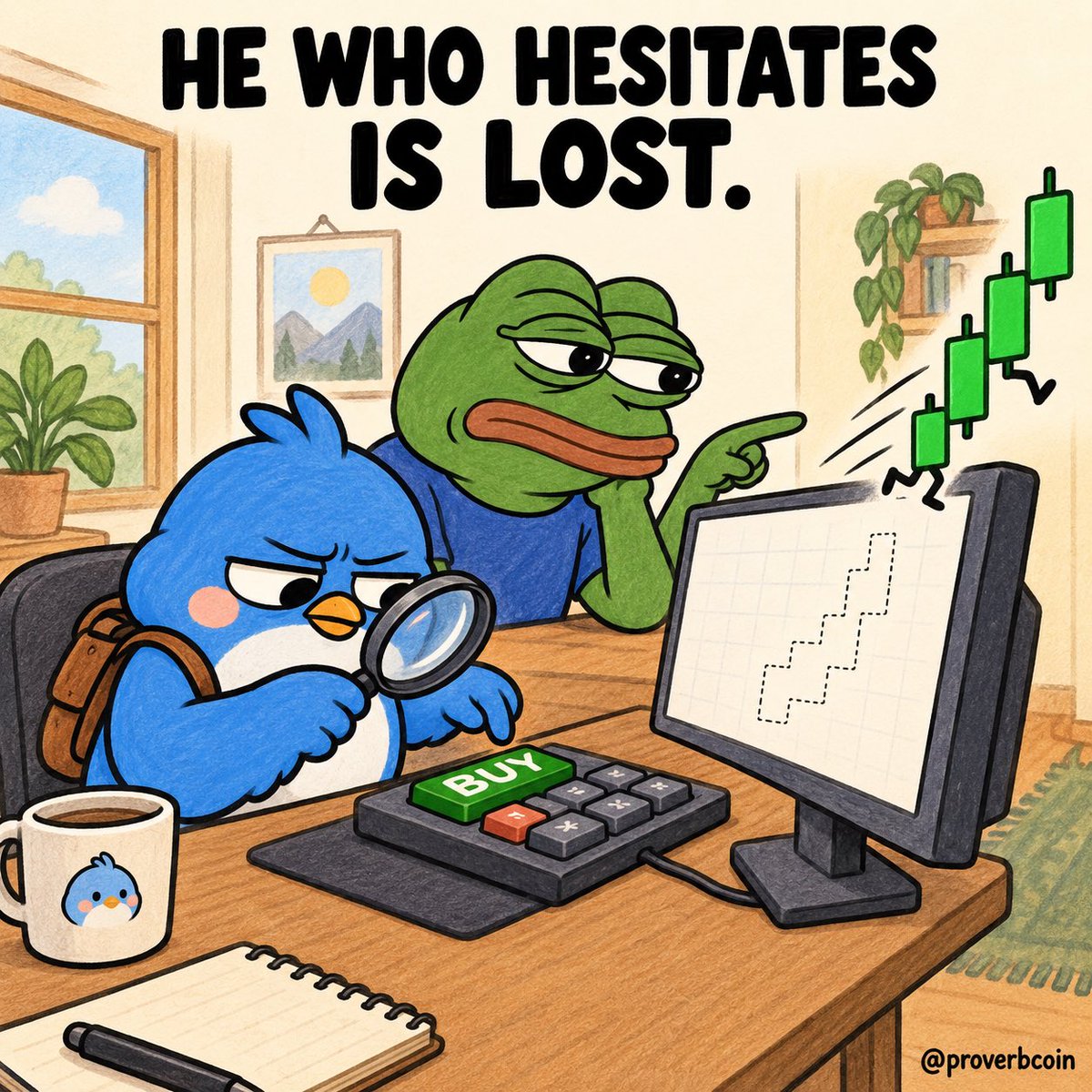 ProverbCoin's tweet photo. still researching. chart left without me.

$PROVERB #memecoin #Pons https://t.co/ySvt9DP7C6
