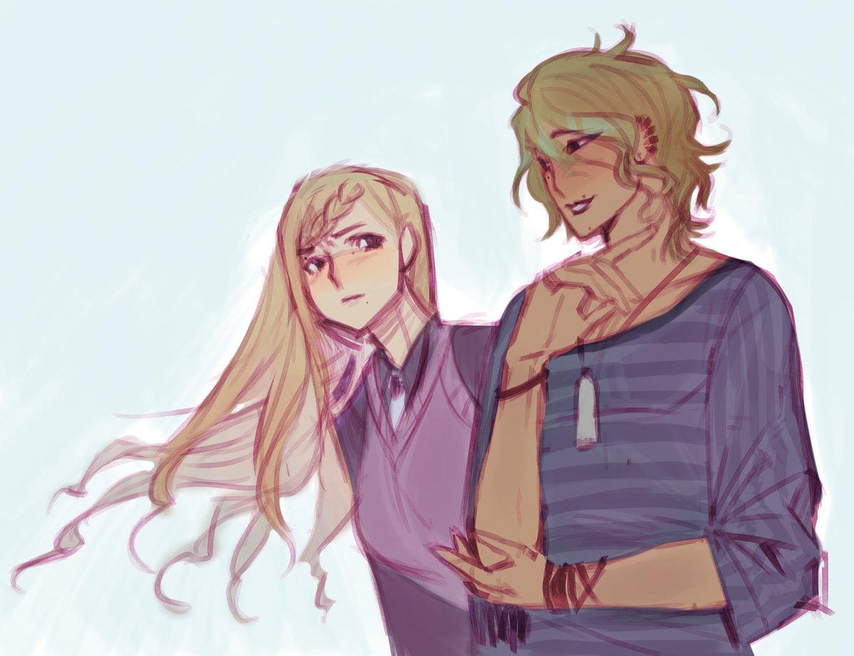 gayemoandlame's tweet photo. Kaede Akamatsu ft Rantaro https://t.co/WsPQPuJjS5