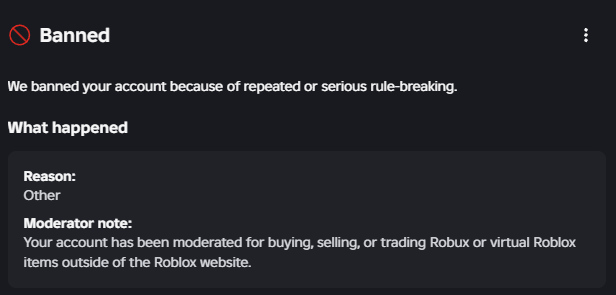 MadeByR1ch's tweet photo. I Lost Everything I Built on Roblox Overnight.

I lost over $50,000 USD that I legitimately earned through the games I created on Roblox.

I was permanently banned for something I never did.

Creating games wasn’t just a hobby to me. This was my life. https://t.co/ehVKFXzy9C