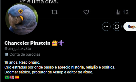 ALLMGSP's tweet photo. @pin_galaxy3te @Goypsy Você não sabe nem onde colocar vírgula e acha que tem moral pra falar do favelil, lulz. https://t.co/25HnheC4Rl