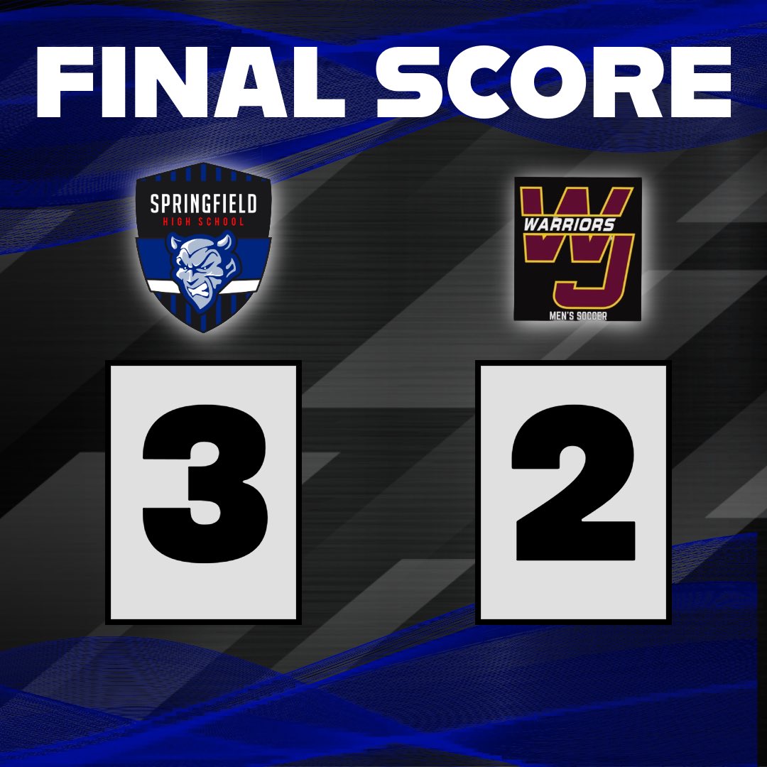 sfieldsoccer's tweet photo. The boys pick up a huge win on the road against a quality opponent. Best of luck @WJsoccer, see you next year!

JV 0-2
VAR 3-2 https://t.co/6v3sROd4dr