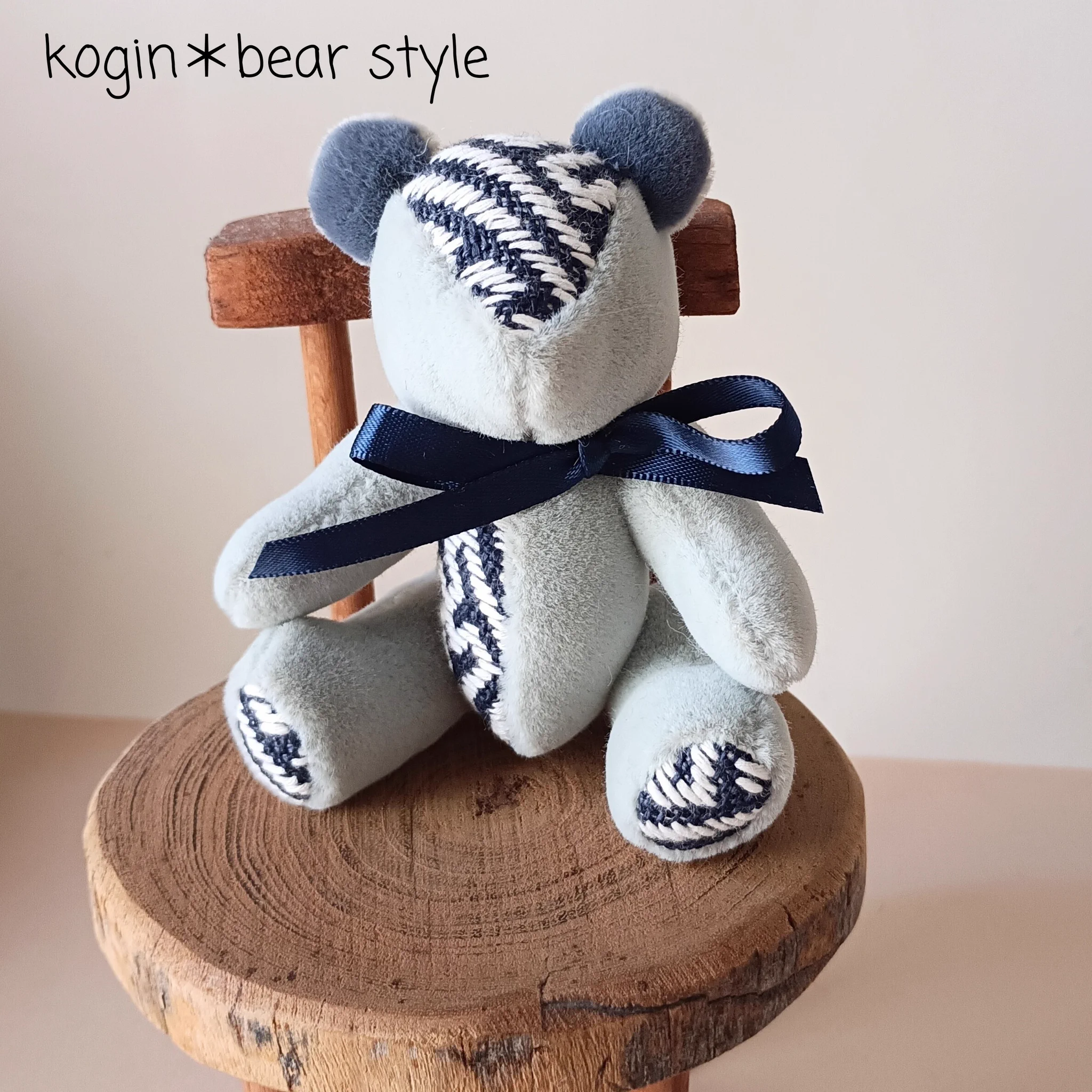 こひろ＠こぎん刺しのテディベア作家 kogin＊bear style on X: 