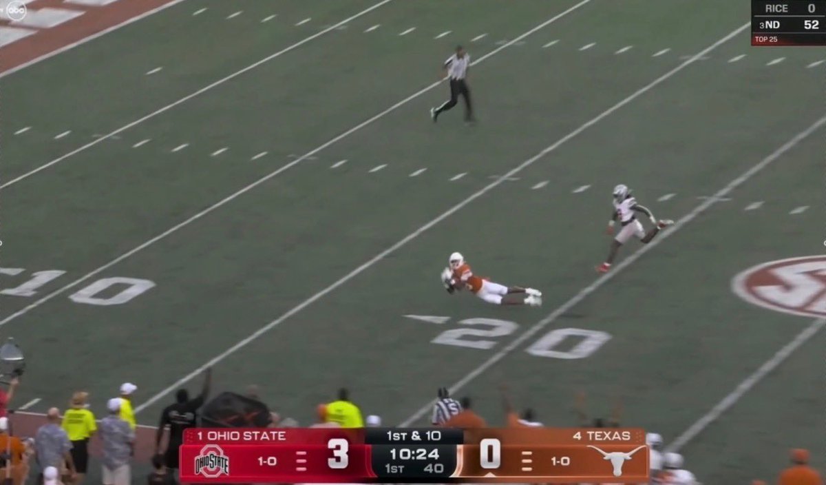 barstoolsports's tweet photo. What if I told you Ohio State intercepted this ball? https://t.co/WD0ZrFB1d3