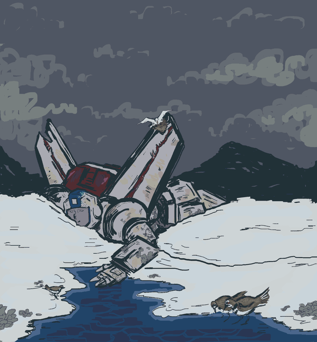 eriatarkamidi's tweet photo. whatever else in our lives might be open to doubt, the giant, dead or alive, existed in an absolute sense…
#transformers #maccadam https://t.co/eMYMpOXIHP