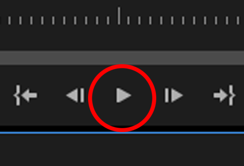 ScarecrowSketch's tweet photo. This button is the biggest lie in premiere pro. No it won't work when you click it. It'll maybe start playing 3 minutes later tho https://t.co/ncNxnjP1X0