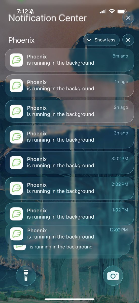 SinorWorks's tweet photo. @PhoenixWallet, I appreciate the updates, but the whole point of running in the background is that I don’t need to know every hour 😅
Is there a setting to disable just these notifications? https://t.co/kxxiCz9ekD