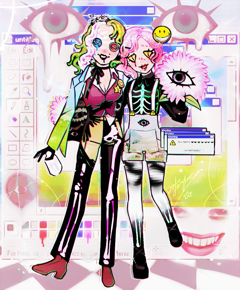 Renace_Pan's tweet photo. I've been wanting to draw something psychedelic for a while now, okay?
#DemiBourbon #idenityv #identityVイラスト #调酒师 #IdentityV自己紹介カード #barmaid #IdentityVfanart #第五人格 #lilybarriere #cheerleader https://t.co/qrSyLhm2QE