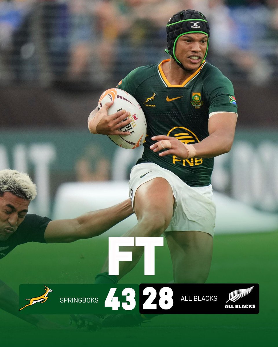 RoryPetzer's tweet photo. I DON’T THINK WE UNDERSTAND. Think back to all the years of struggle. Losing to Italy. Losing to Japan. Not knowing who / what was next. No depth. No succession plan. To where we are now. Champions we are living a dream & we need to appreciate. No team has ever experienced this. We have potential World Cup winning teams waiting in the wings. Be grateful for where we are. You’re alive to see it. ❤️🇿🇦🏆 #RSAvNZL #Springboks