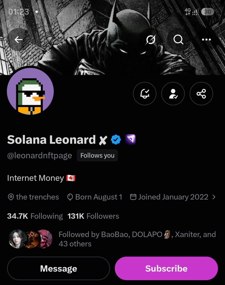 kingdavid6869's tweet photo. @leonardnftpage 32UaXZdmM5dJZtsyM4hfpCxt1TPfWvDUfN8zwCJpmSWG

I'll give $30 out of it back to the community 

I hope i win https://t.co/0LPsxFcVfz
