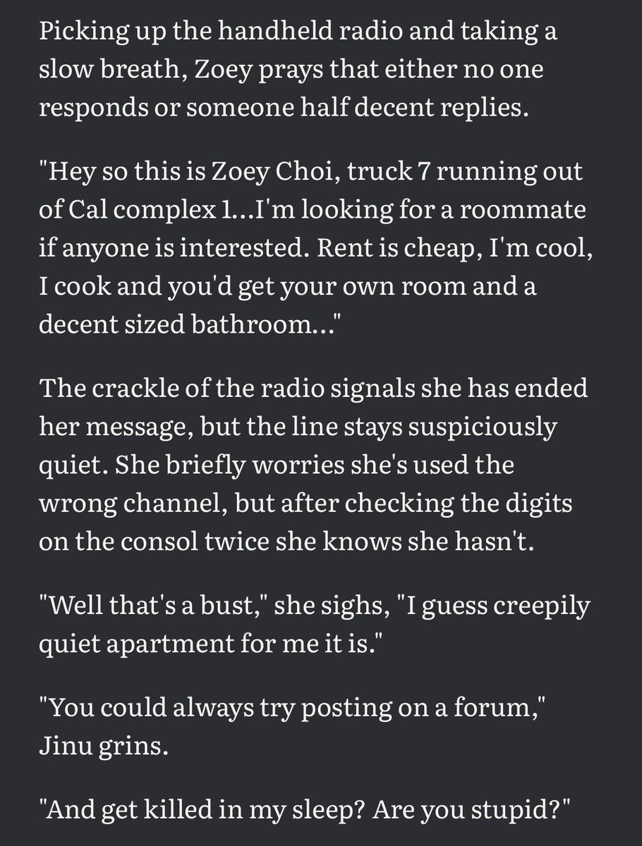 OrbiterWrites's tweet photo. Oh no, I wonder who might want to be her roommate?! 🤭 Bittersuite will be updated in about 24 hours, and we have some cute as shit moment coming! 
#Polytrix #KPDH https://t.co/soTMPgbBwL