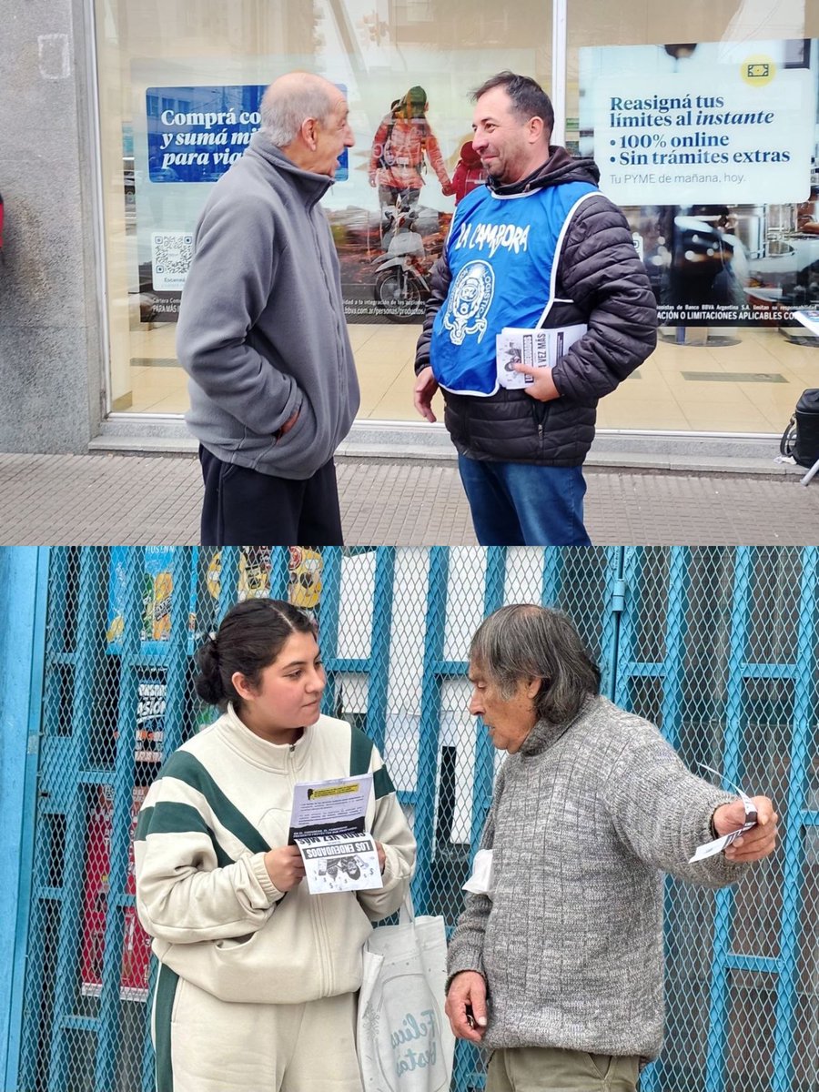 la_campora's tweet photo. Los endeudados son cada vez más. Y no es un problema individual, es consecuencia del modelo político y económico de Milei.

Volanteamos y conversamos con los vecinos y vecinas de todo el país sobre los proyectos de ley que presentamos en el Congreso sobre endeudamiento familiar. ✌🏽🇦🇷