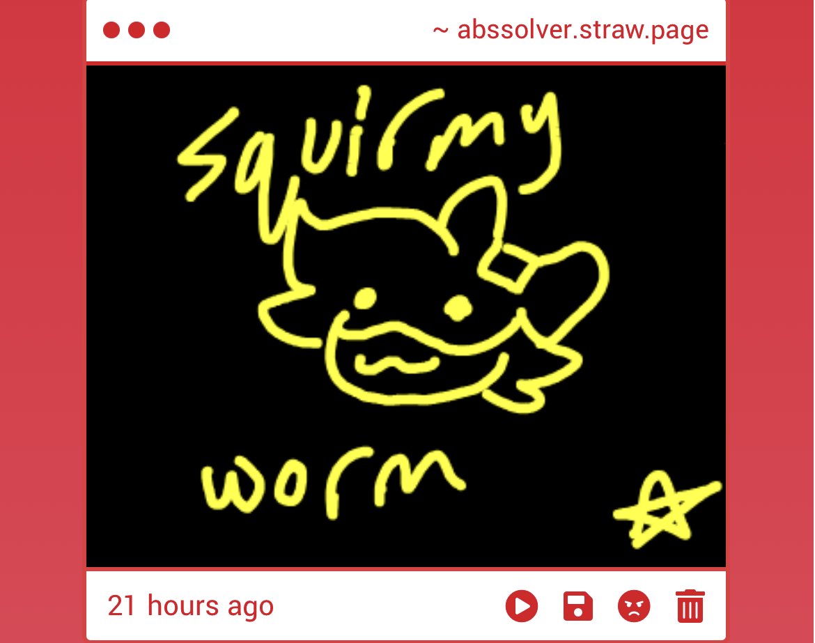 AmalgamatedFox's tweet photo. Squirmy worm https://t.co/Oa56Cot0Vg