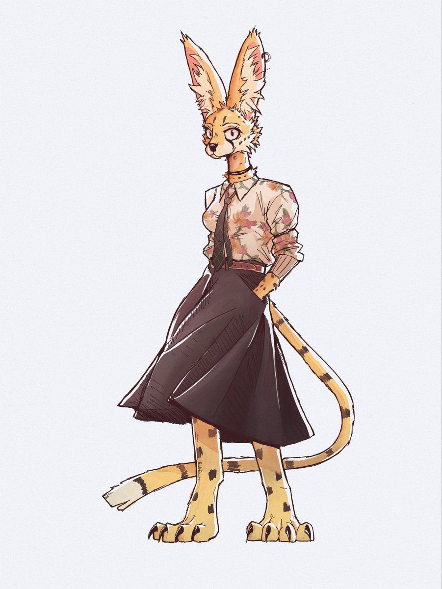 PetalyPowers's tweet photo. serval floppa drawing #oc https://t.co/UofORLaMjT