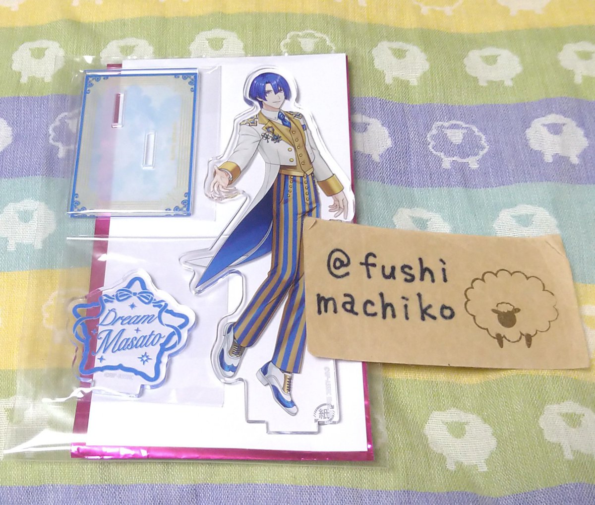 fushimachiko's tweet photo. 【交換】うたプリ ASSHC ASS アクリルスタンド アクスタ SHINING シャイニング

譲】
真斗

求】
カミュ

郵送or神奈川県内(横浜 川崎など)や都内手渡し

ピンポイントで難しいかとは思いますが、お気軽にお声かけください！ https://t.co/aNYJAhYyH9