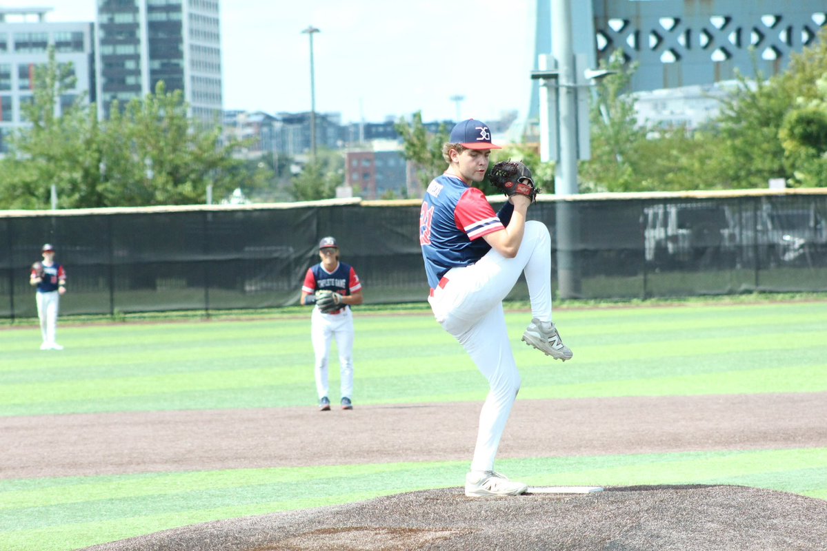 cullen_brecht's tweet photo. Great first outing with Complete Game of PA! 5 IP, 0 BB, 4SO, 84mph https://t.co/dMKcHCS758