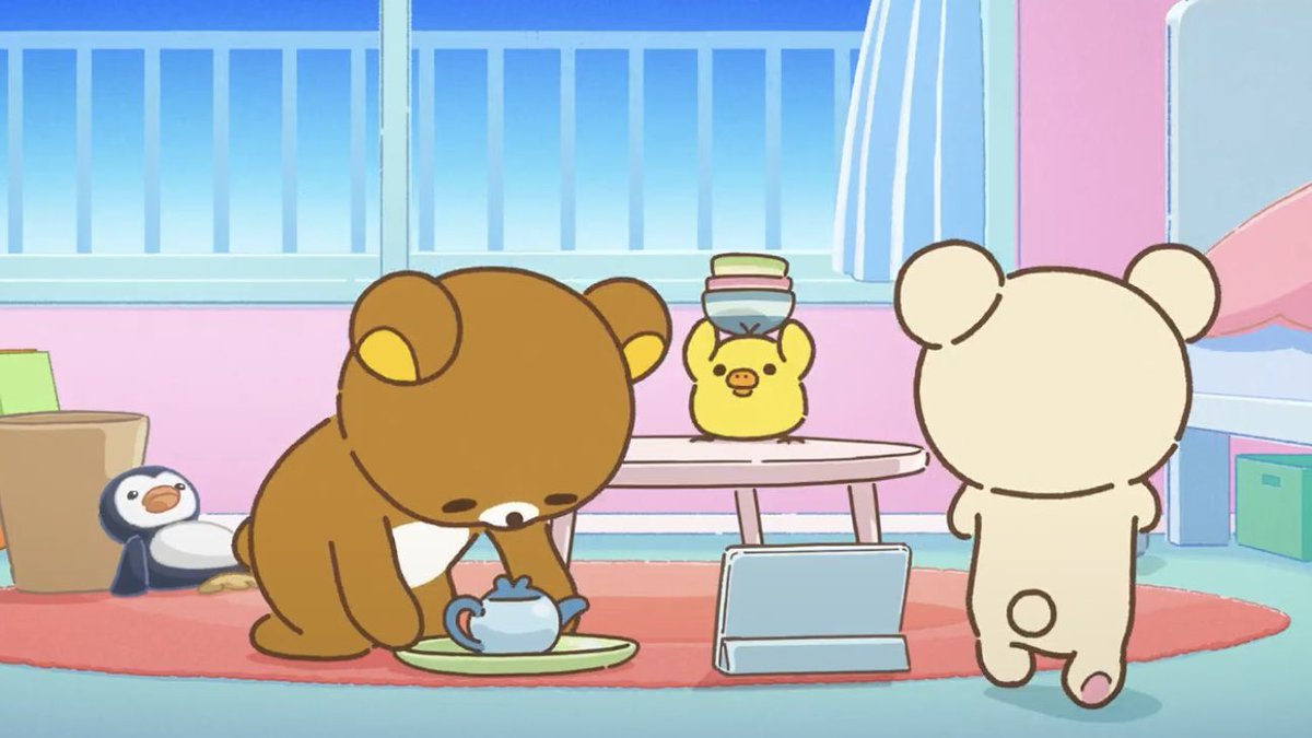 DuoMihoandMaria's tweet photo. 本当に可愛いし、小さいのによく動くしとにかく可愛い😭🐥💕
#キイロイトリ #リラックマアニメ https://t.co/afUAKVMhvb