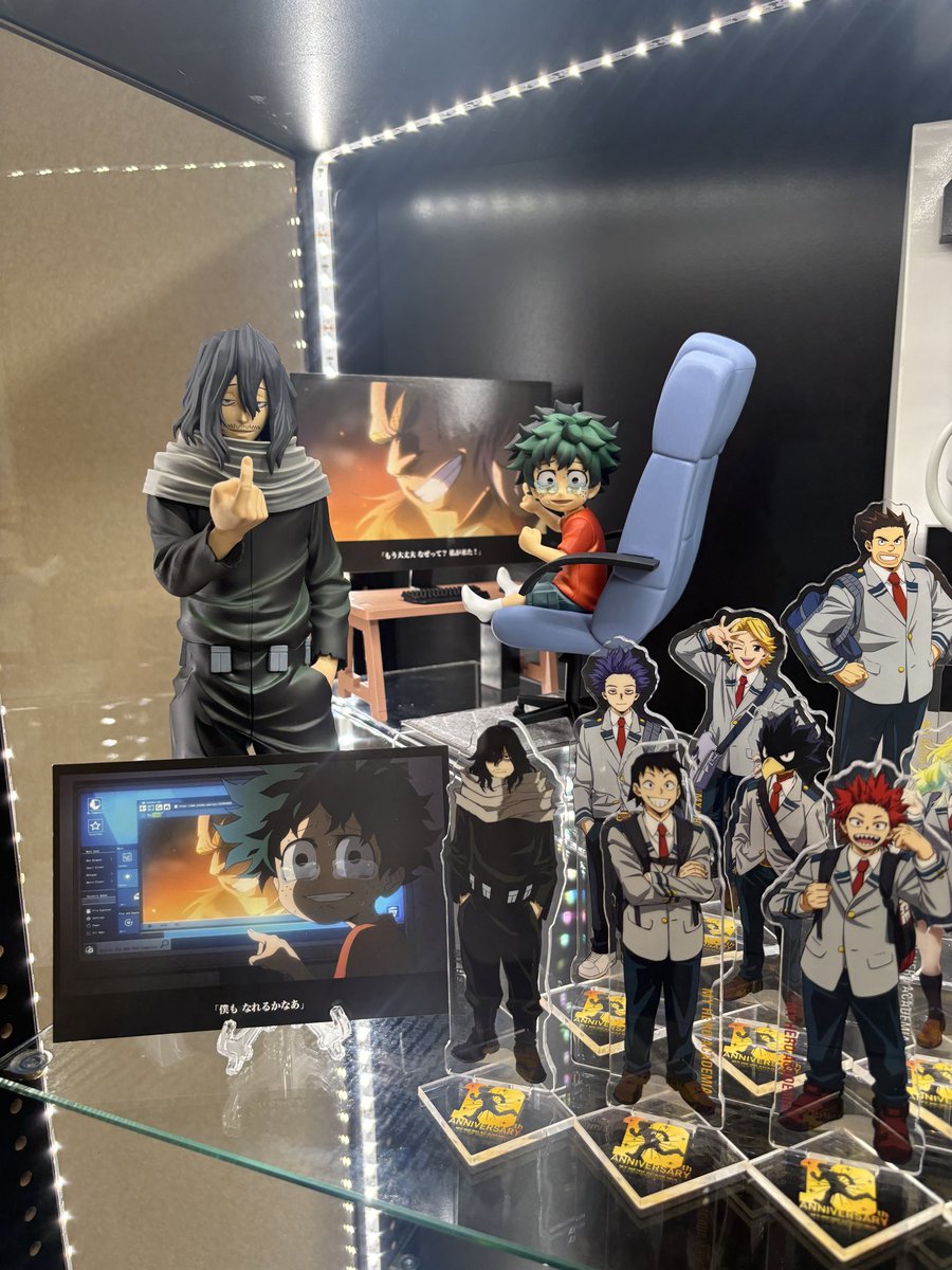 cookeeshii's tweet photo. ディスプレイ完了っ！🤩

#ヒロアカ https://t.co/RjCqqUwFoh