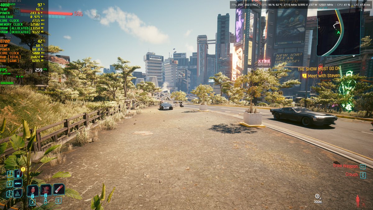 funnkyhd's tweet photo. @Sebasti66855537 @wccftech This is pretty crazy, it is indeed working, I can now max out (or almost) my 180 Hz monitor with Path Tracing on a 4080S at 1440p. 3x FG is the one for me, it is smoother than 2x while being only slightly worse in terms of artifacting/latency. It is worth it in my opinion. https://t.co/mkAGq6w705