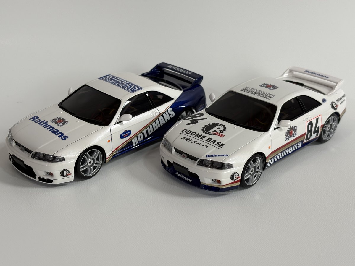 odomebase's tweet photo. #これを見た人は2ショットを貼れ 

スカイラインGT-R R33Vスペックホワイトボディ

＃ミニッツ
＃mini_z
＃京商
＃オオドメベース
＃odomebase https://t.co/AvwWxh5Nkx
