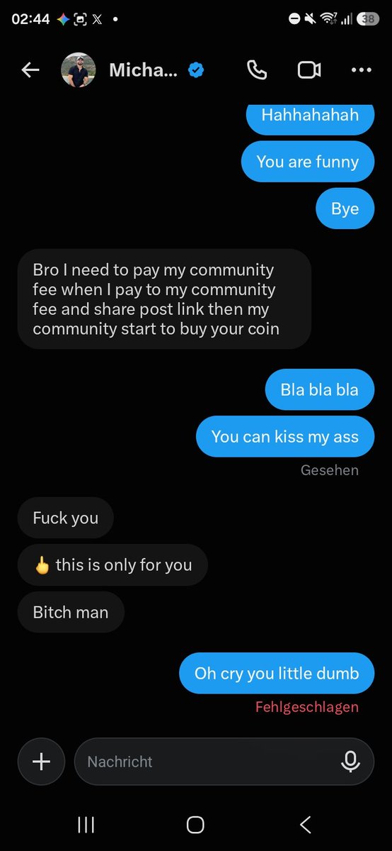 PresidentApeSol's tweet photo. We all hate these fake DM promoters begging for SOL. 😭 Bro really said he needs to "pay his community fee" to buy the coin... get a job! $APERICA dev is not paying your rent. We build this organically. Ape in or cry like this guy! 🦍🇺🇸🍌
https://t.co/jbVfItRhwR https://t.co/luk1IrR7Be