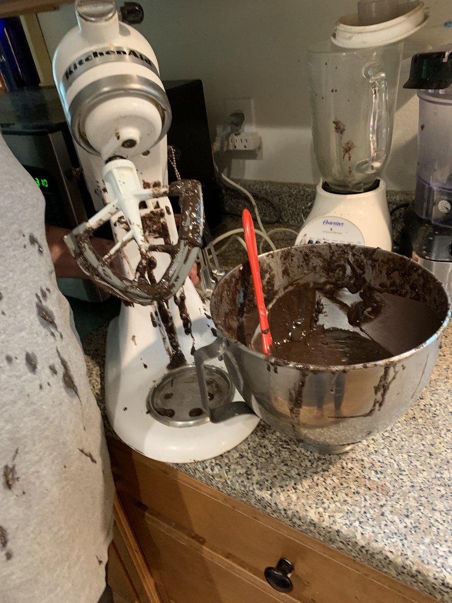 Joyannah73's tweet photo. My husband baking a cake #WasACompleteDisaster https://t.co/OFYLYQHuid