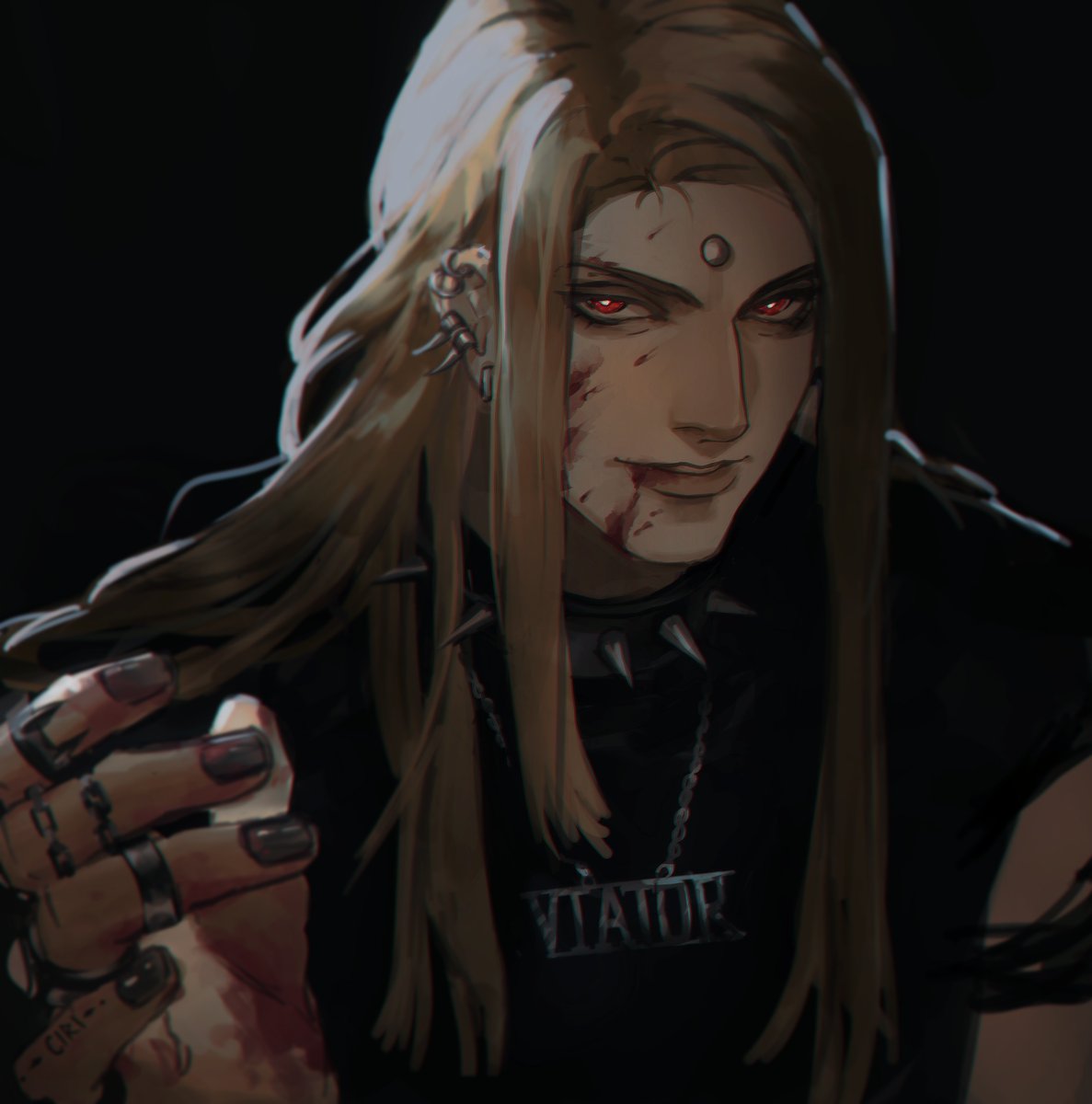 Cirithril's tweet photo. First post :D Happy to be here and share my art. First one is a Zenos fanart i did from ffxiv.
#zenos #FF14art https://t.co/nclXgr0JDS