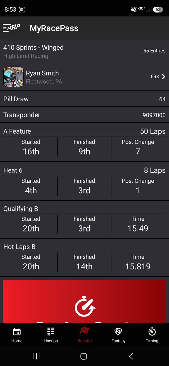 KreitzRacing69K's tweet photo. Top 10 finish in the Tuscarora 50! 16th ➡️ 9th https://t.co/DVcifukSbz