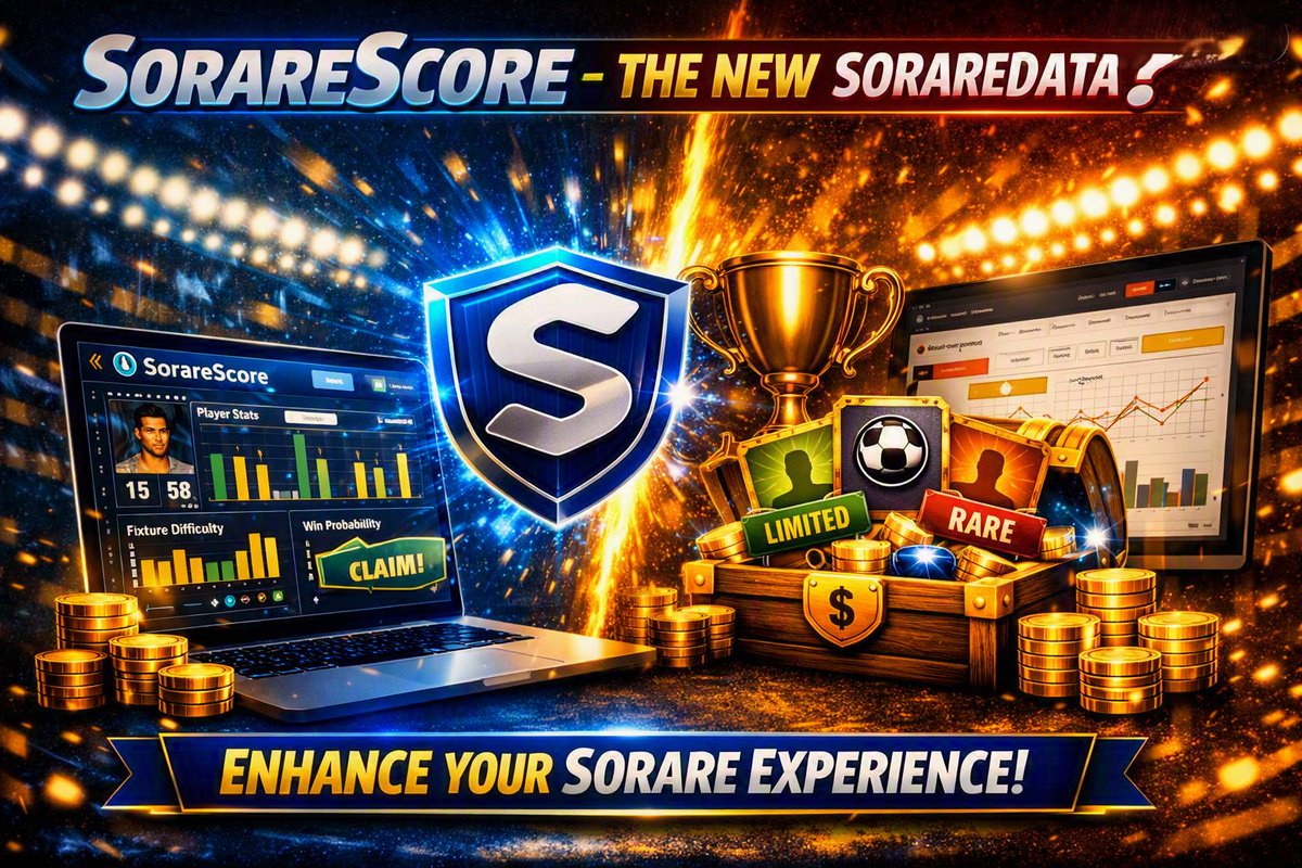 Roughdag_'s tweet photo. Sorare 27 -  SorareScore enhance your Sorare experience!

#sorare #sorare27 @Sorare 

https://t.co/Dss3arLO8y https://t.co/LRidzNy69l