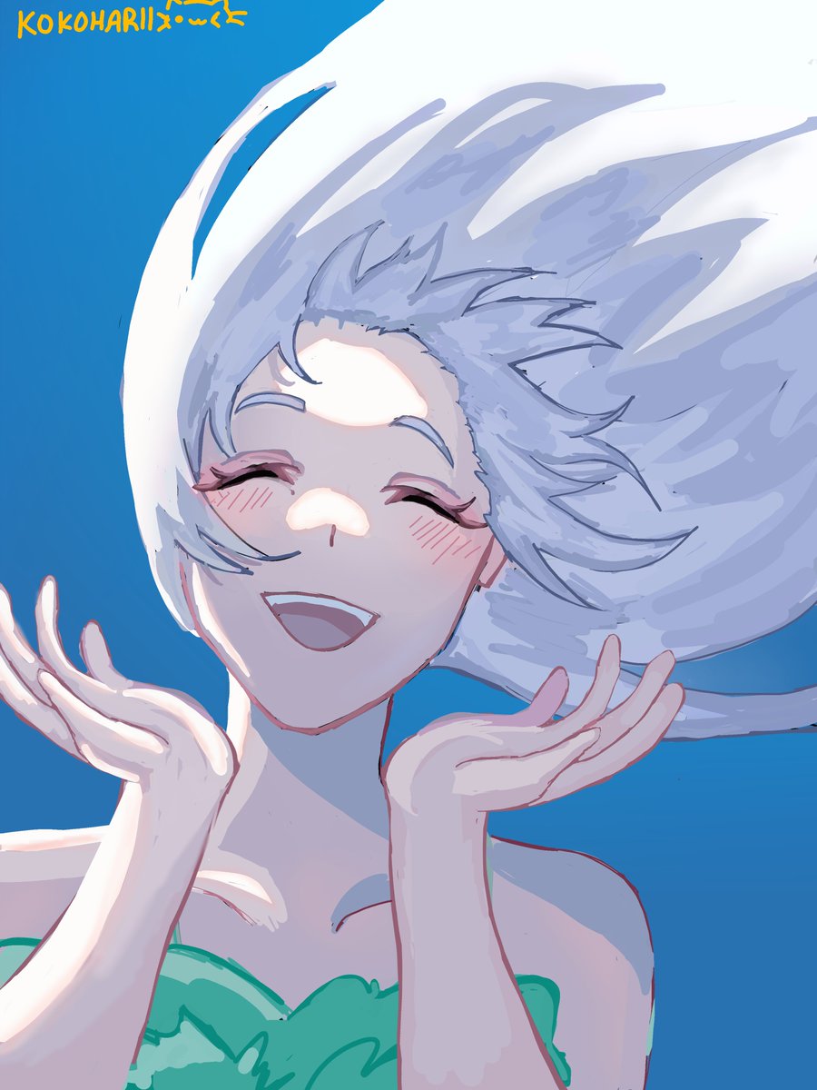 kokoharii's tweet photo. Este es un dibujo más reciente que los otros 💙 #mha #fanartㅤㅤㅤㅤ #nejirehadou #bnha https://t.co/DduWg1PnAR