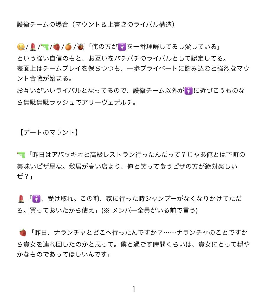 usagikawaisugi's tweet photo. 護千と暗千別で🚺の愛し仕方(🚺総受け編)

 #夜のョョプラス https://t.co/7SlxTaUbBw