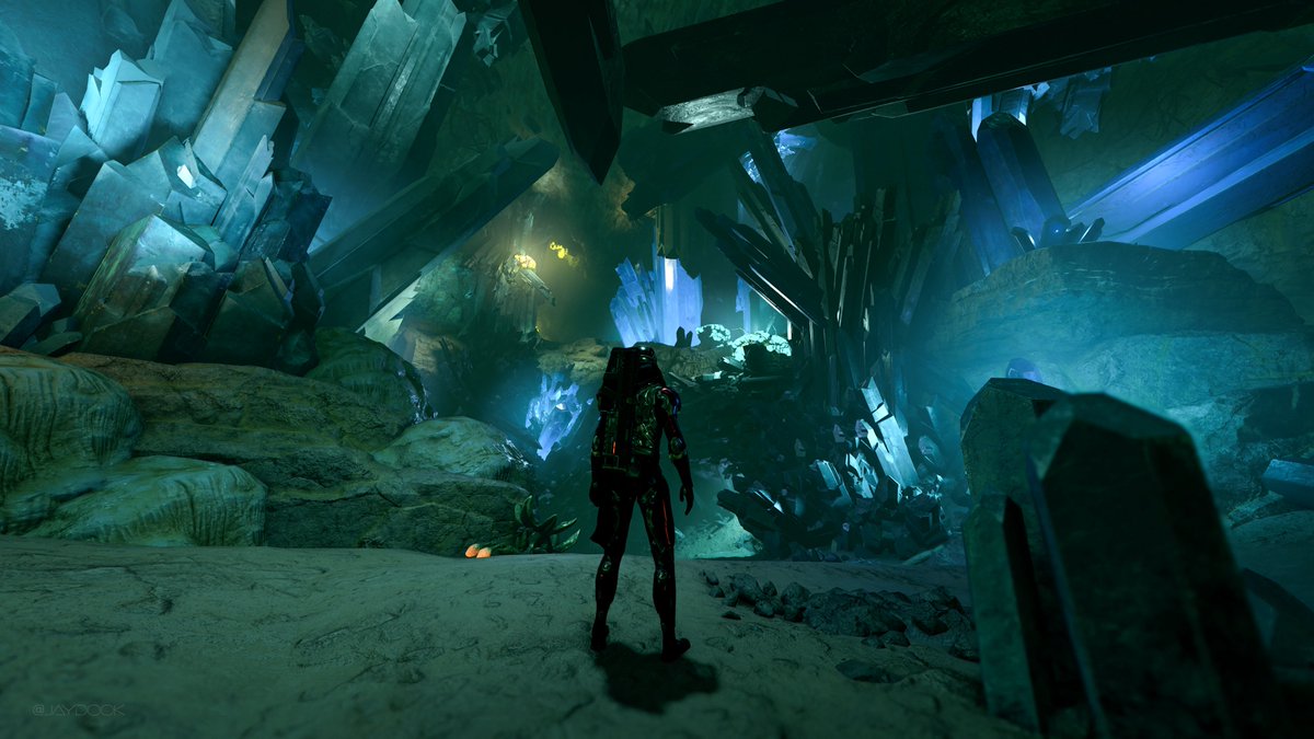 JayDook's tweet photo. You find some beautiful things underground in Starfield #StarbornSaturday https://t.co/v6YjDGOBlr