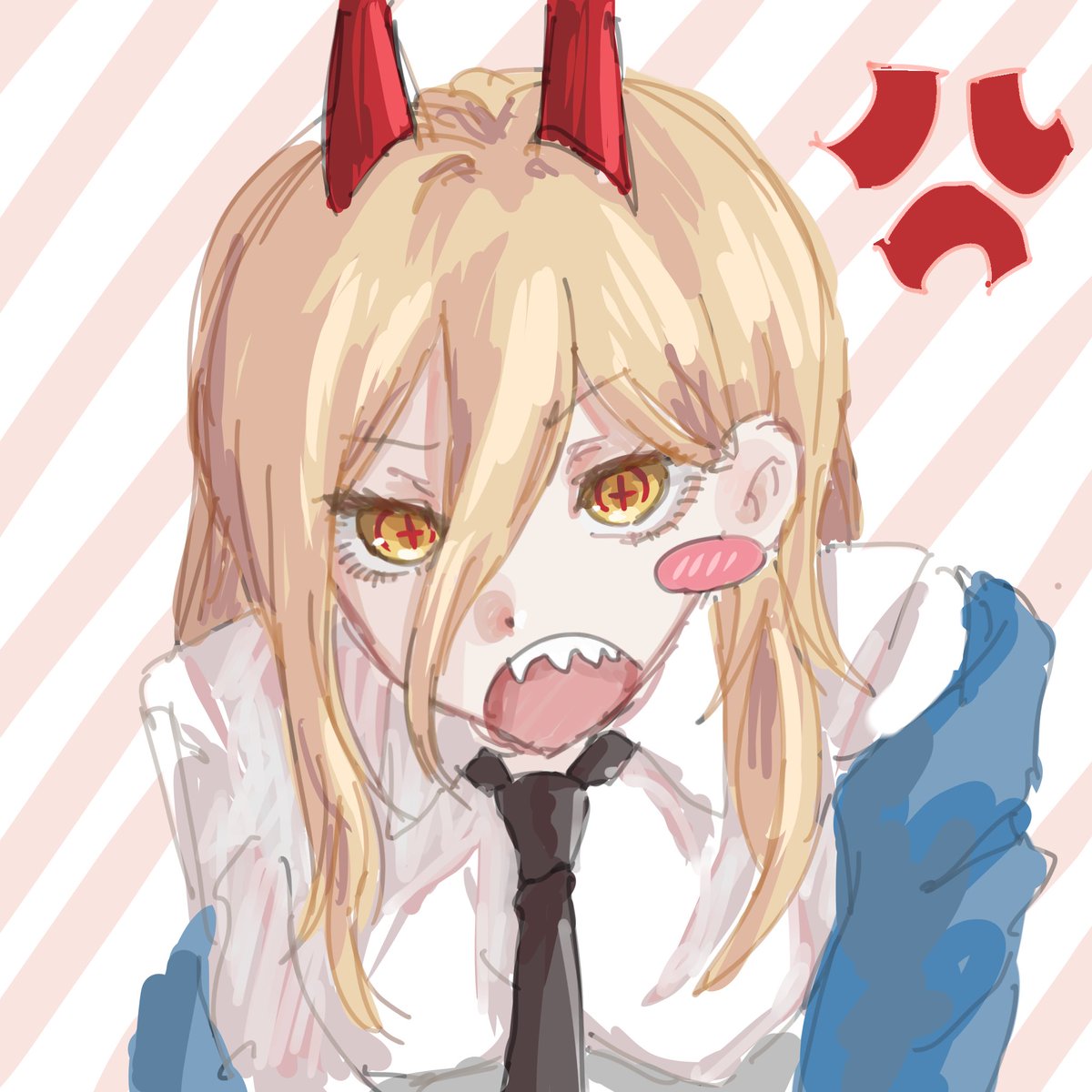 161Lu3ne's tweet photo. #チェンソーマン   #イラスト  #ワンドロ https://t.co/VWpF0M5XPP
