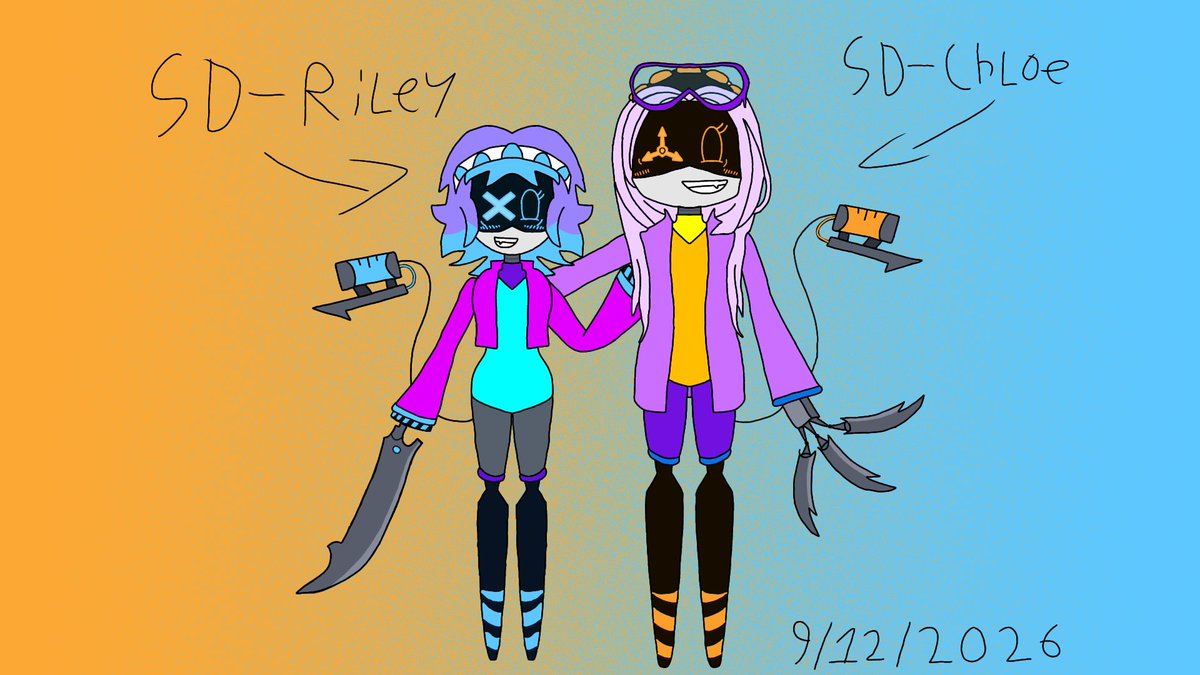 Eduardo6847644's tweet photo. Happy bday to my oc
Chloe Sd-Riley x Sd-Chloe
#murderdrones #murderdronesocs #ibispaint #2026 #roadto1k https://t.co/SzKA7NPws0