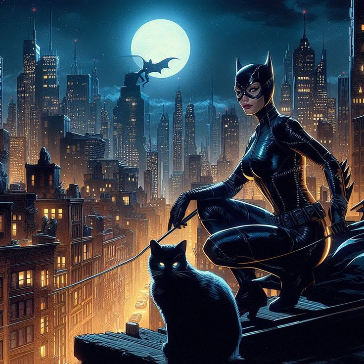 KyleCatw's tweet photo. #catwoman with my kitty... on #Gotham night... https://t.co/grwwrF2kri