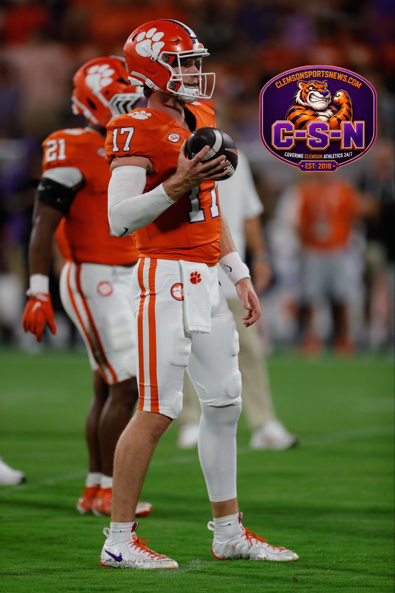 ClemSportNews's tweet photo. #Clemson vs #GASouthern pregame https://t.co/RFPcq2kfQI