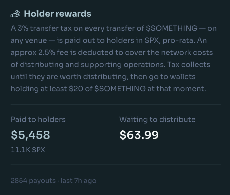 somethingthecat's tweet photo. 1111 ethereum:0xe0f63a424a4439cbe457d80e4f4b51ad25b2c56c  tokens have now been paid out to holders.

Believe in solana:6kNNgyrdvjkRC8eRGQqx5sLfZG2jTmg3NCFmkX2hYP4j .. The Cat 🐈 💹 🧲

6kNNgyrdvjkRC8eRGQqx5sLfZG2jTmg3NCFmkX2hYP4j https://t.co/JmWUeWesdy