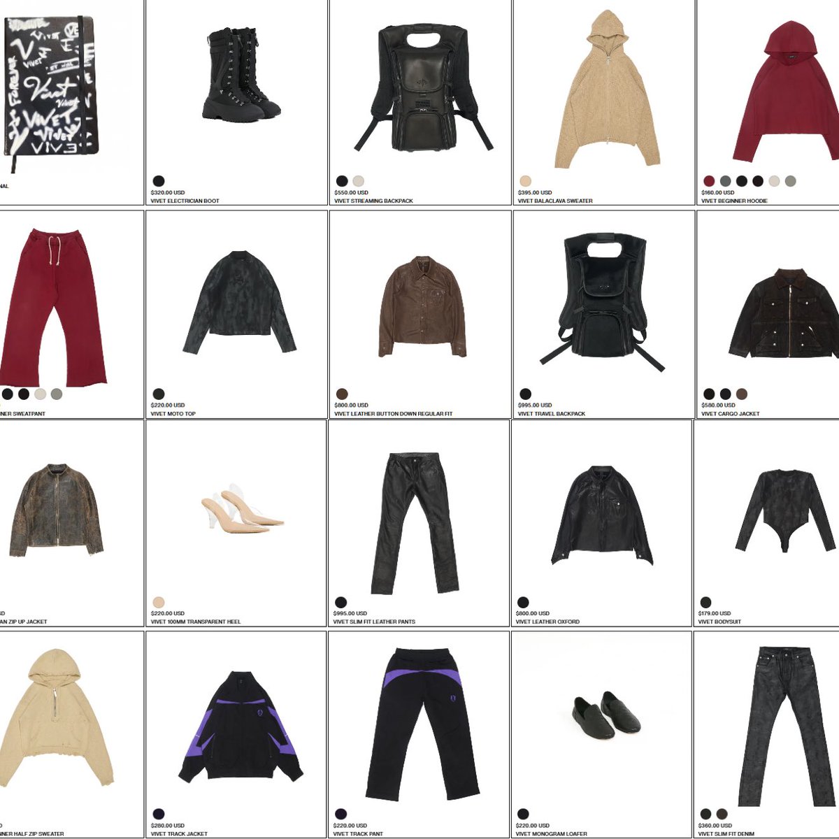 scubaryan_'s tweet photo. Kai Cenat’s first ever VIVET collection has officially been released. 

- most expensive item being $1,195 (Raglan Jacket) and least expensive item being $140 (Beginner Sweatpants) https://t.co/pjCPznMYt2