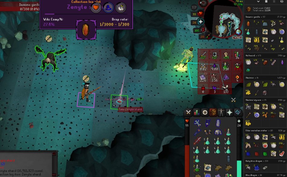 LugiaOSRS's tweet photo. First demonic tasks treated me nice https://t.co/W7DGxOShJd