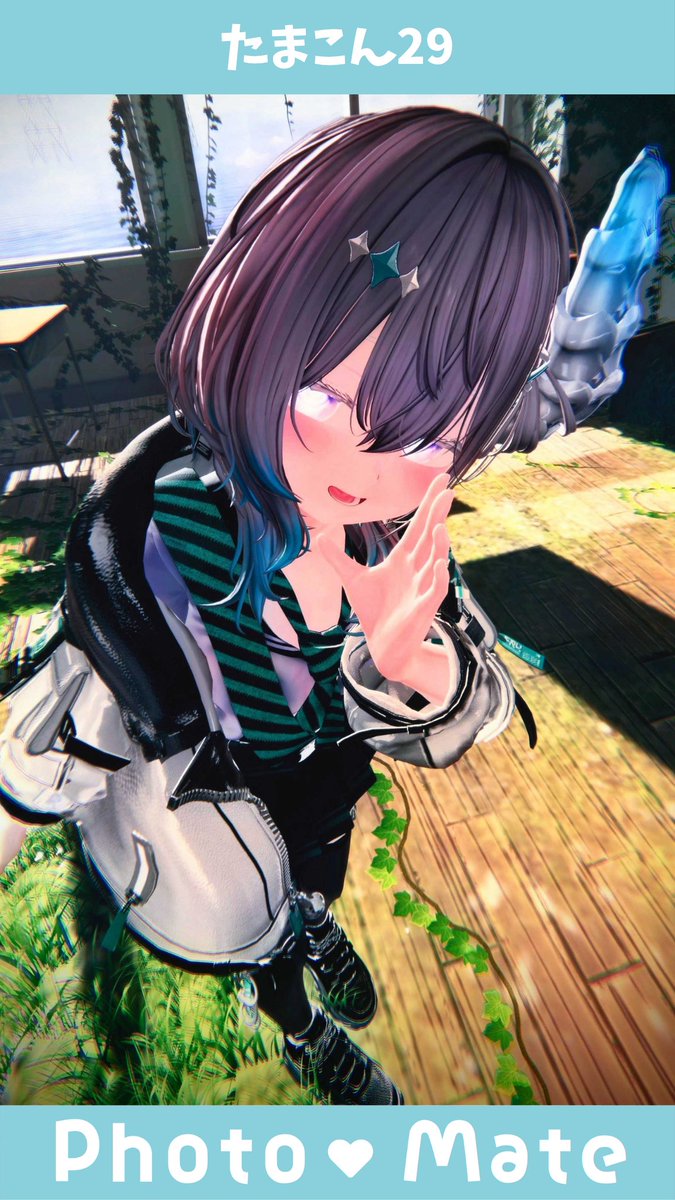 Photomate_VRC's tweet photo. 📷フォトメイト キャスト紹介📷

たまこん29（@kankituUkankitu）

お酒大好き！
素敵な思い出になるような写真が撮れたらいいな
楽しい時間を過ごしましょう🍀

#VRCフォトメイト https://t.co/5dD1BMh8hI