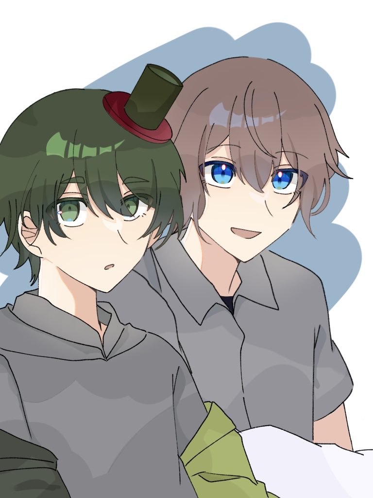 omame4s's tweet photo. このペア描くの好き https://t.co/oukpKOm0vy