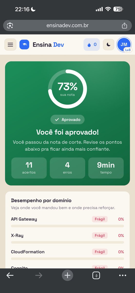 krisnarane1's tweet photo. o melhor!! mt bom pra estudar pra certificações, além de ter conteúdo tem os simulados e consigo fazer pelo celular mesmo em qualquer lugar 

obg @tadakirem https://t.co/tMtJiHRQFR