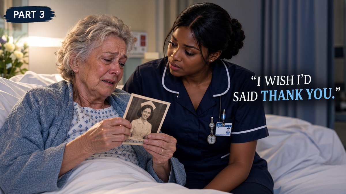 comfort_et40219's tweet photo. 🩺🧵 THE PATIENT FROM ROOM 27
PART 3 — “I REMEMBER MARGARET.”

...The following morning, Eleanor asked about Room 27 again.
The doctor agreed, as long as she felt well enough to walk there.
I accompanied her down the corridor.
When we reached the room, Eleanor stopped at the doorway.
She didn't speak.
She simply stared at the bed.
Then she slowly walked inside.
“I remember this,” she whispered.
She touched the side of the bed.
“I was lying here.”
I looked at her.
“What happened?”
Eleanor took a deep breath.
“I was terrified after my operation. I kept asking for my daughter, but she lived several hours away and couldn't get there immediately.”
Her voice became softer.
“But Margaret stayed.”
“The nurse?”
Eleanor nodded.
“She sat beside me every night. She talked to me. She held my hand when I was scared. She even brought me tea when I couldn't sleep.”
I smiled.
“She sounds like a wonderful nurse.”
“She was.”
Eleanor looked around the room.
“Then one morning, I woke up, and she wasn't there.”
“What happened to her?”
“I never found out.”
She looked down at her hands.
“I was discharged that afternoon. I went home, recovered, raised my daughter, and eventually forgot most of what happened here.”
She paused.
“But something happened yesterday.”
“What?”

Stay tuned for the next....