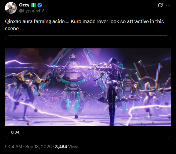nyxvrne's tweet photo. Ozzy started his WuWa journey in July 2026 and arrived in Xuanfang in September 2026

Meanwhile, Hugh Dragon started their WuWa journey in September 2026 and arrived in Xuanfang in the same month

From this, you guys can see which account is actually playing Wuthering Waves ☕ https://t.co/bIjnbpOy7d